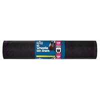 Morrisons Flat Top Wheelie Bin Liners, Pack of 10