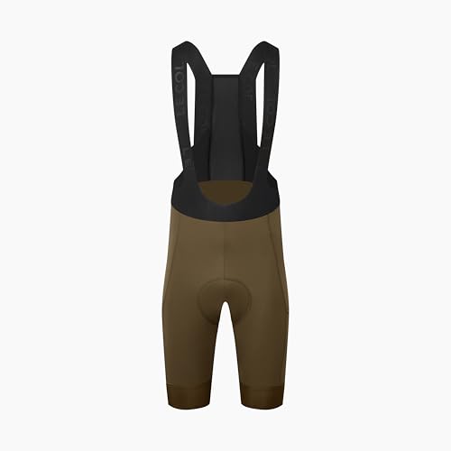 LE COL ARC Men's Cycling Bib Shorts | Road and Gravel Cycling Bib Shorts | Fast-Wicking, Durable, Four-Way Stretch, Quick Drying (US, Alpha, Medium, Olive)