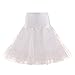 Produktbild POPLY Damen 1950 Petticoat Reifrock Unterrock Petticoat Underskirt Reisen Stil Tutu Crinoline für Rockabilly Kleid Karneval Kostüm Kleid Hohe Qualität Faschingskostüme