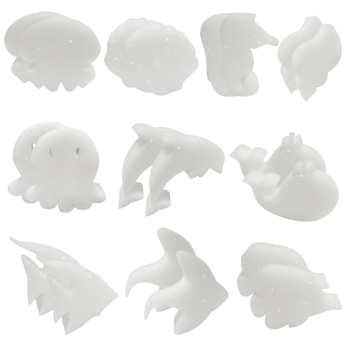 Ximey Esponja De Espuma, Esponja Absorbente De Aceite, 20 Piezas Esponja De Espuma Absorbente De Aceite, Esponja Absorbente Piscina, Esponja Absorbente Grasa, Absorbente De Esponja Para Piscina,Spa