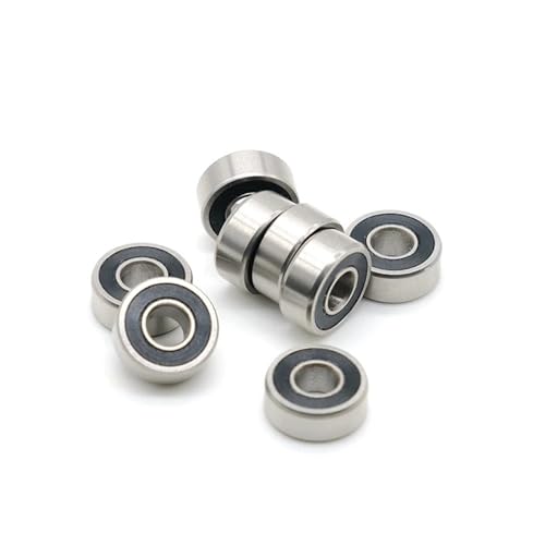 Roulements de précision S623 2RS 3x10x4 mm durables en acier inoxydable