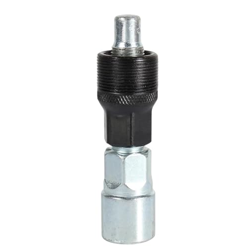 Bicycle Crank Remover Tool Steel Crank Extractor for Road and Mountain Bikes Silver Durable Bike Crank Remover Tool