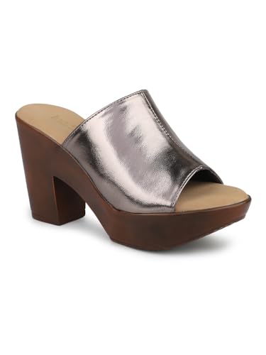 See full amazon price history chart for Women Pewter Embellished Peep Toe Platform Heels Women Pewter Embellished Peep Toe Platform Heels (B0CSKG79QL) Amazon Price History, Amazon Price Tracker