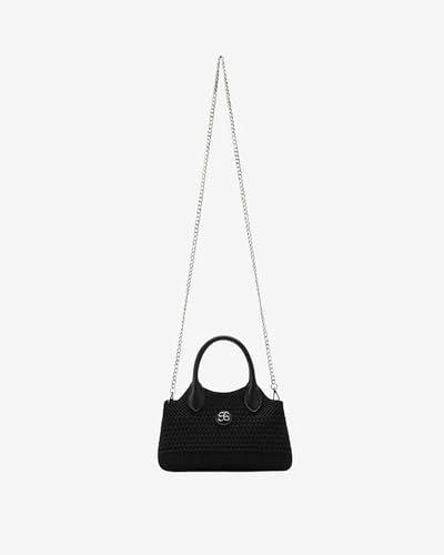 Image of Cosy Cute Mini Purse for Women Girls, Small Top-Handle Bags with Adjustable Strap, Handbag for Everyday Use and Evening Outfits Black