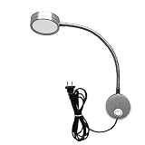 Youngine 5W Plug Wired Flexible Gooseneck Wall Sconce Reading Lamp Art Works Show Accent Light Wall