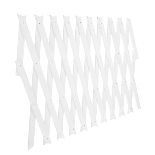 Treillis extensible blanc pour plantes grimpantes support réglable - 2