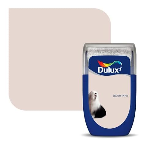 Dulux Blush Pink Walls & Ceilings Tester Paint Cover