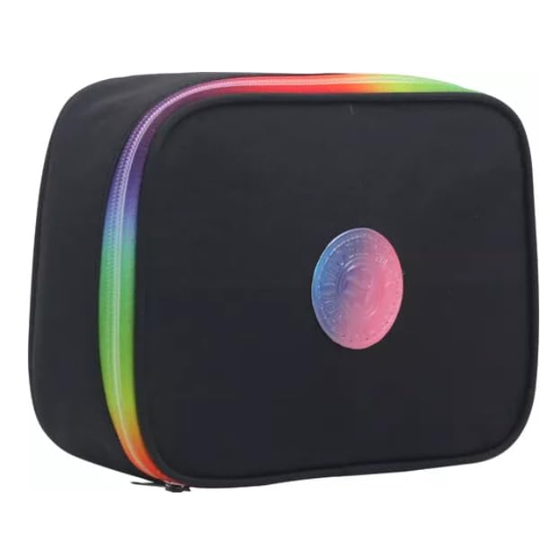 Estojo Escolar Box Organizador Grande 100 Pens Feminino - Yepp (Preto)