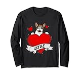 Photo Gallery san valentino cuore gatto devon rex amore gattino maglia a manica Photo Gallery san valentino cuore gatto devon rex amore gattino maglia a manica