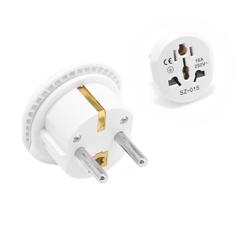 EU �v���O �A�_�v�^ AU UK �č����� ���[�� �R���o�[�^ ���[���b�p �g���x�� �I�[�X�g�����A �č� CN ���� �R���Z���g(5pcs,Wall Socket)