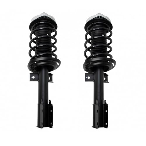 Image of TRQ Front Driver and Passenger Side Strut and Spring Assembly Set | For 10-12 Mercedes-Benz GLK350 13-15 GLK250 /GLK350