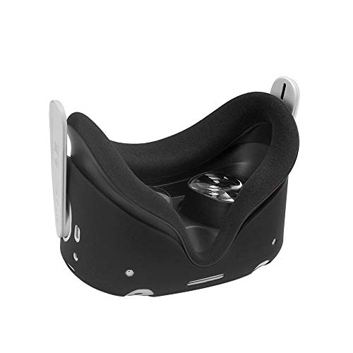 Sinbomay-VR Shell Front Face Protector Cover Headset Protective Skin Accessories for Oculus Quest 2 Anti Scratch Dust Proof Anti-Shock(Black) Sinbomay-VR Shell Front Face Protector Cover Headset Protective Skin Accessories for Oculus Quest 2 Anti Scratch Dust Proof Anti-Shock(Black)
