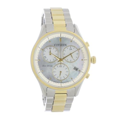 FB1444-56D Citizen �V�`�Y�� Eco-Drive Chandler mother-of-pearl ���f�B�[�X �A�i���O �r�W�l�X �\�[���[ �C�O�o�� Citizen