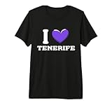 I Love Tenerife España Camiseta Premium