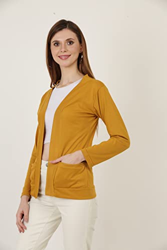 Image of Women's Cotton Pocket Shrug