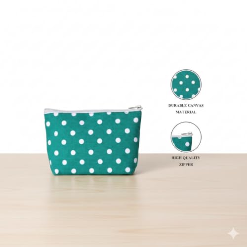Image of Greencraft Makeup Pouch for Women | Multipurpose Pouch for Travel Carry Cute, Carry Smart & Your Daily Companion, Everywhere - Multicolor