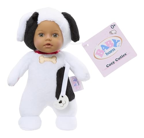 Muñeco Baby born for Babies Cutie Dog Tono Medio miniatura 1