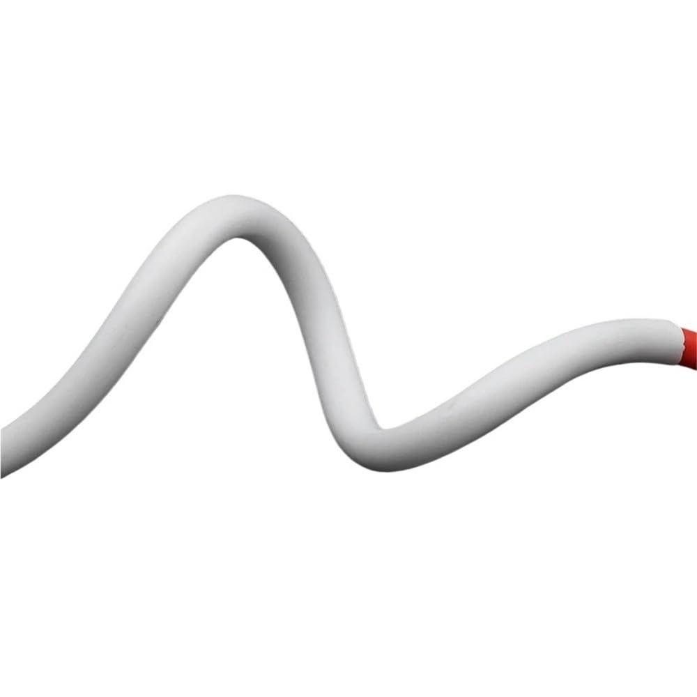 gaine thermorétractable, Tube thermorétractable en Silicone blanc 1.7:1, 1-20mm, manchon de câble, enveloppe fil, 1M