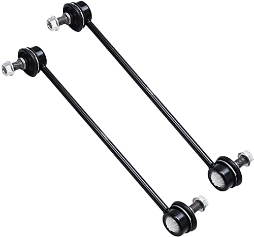 Image of Detroit Axle - Front 6pc Control Arms Kit for Chevrolet Aveo Aveo5 Pontiac G3 Wave Wave5 Suzuki Swift+, 2 Lower Control Arms and Ball Joints 2 Sway Bar Links 2 Outer Tie Rod Ends Replacement