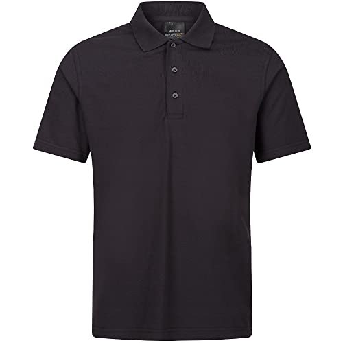 Regatta Professional Mens Pro 65/35 Short Sleeve Polo t Shirt Base Layer Navy