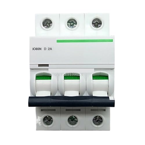 Acti 9 tipo D IC65N 3P D2A interruptor magnetotermico curva D triple polo