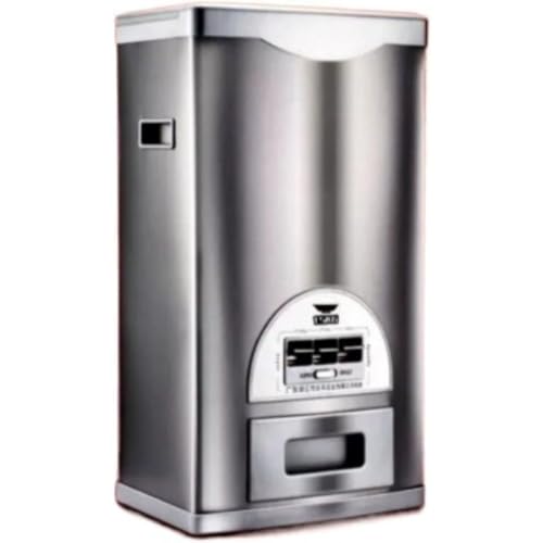 こめびつ 真空米びつ Nicffdi ライスバレル 食品容器 自動米貯蔵庫 防湿庫 保冷米びつ お米の守り神こめびつ スマートライス 米貯蔵庫 家庭用 虫除け 防湿 家庭用貯蔵 ライスボックス ステンレス鋼 お米保存容器 お米入れ キッチン収納 真空こめび