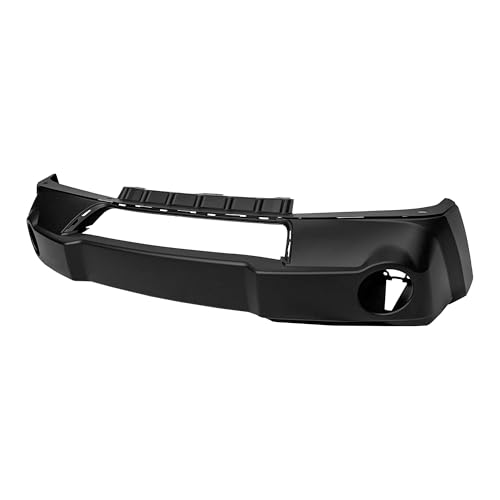 Image of Compatible with Jeep Grand Cherokee 2005-2007 Front Bumper Cover | Primed, With Fog Light Holes, Without Parking Sensor Holes, Ready to Paint, OEM 5159124AA, CH1000450