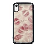 qizjio Coquette Lips Phone Case Shockproof Protective Kiss Phone Case for iPhone XR