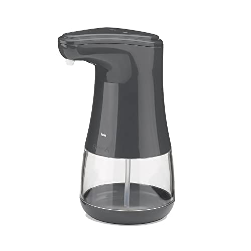 kela Seifen- Desinfektionsspender Sensor 360 ml Aurie Comfort, Seifenspender automatisch, 2 Stufen, flüssiges Desinfektionsmittel, Kunststoff, Grau