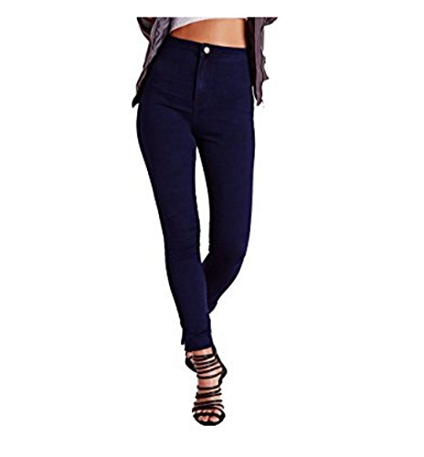 Jeans moderne femme taille 36 en denim souple et coupe ajustée