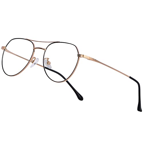 Blue Light Filter Eyewear for Men Women Computer Gaming Anti Eye Fatigue Non Prescription Lens Blue Light Glasses