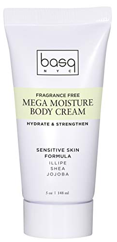 basqnyc Mega Moisture Cream Fragrance Free Tube