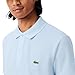 Lacoste Men's Slim Fit L12.12 Short Sleeve Pique Polo, Rill Light Blue, Medium