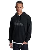 Fleece Top Quiksilver Pull en Polaire COMP Logo Hoodie Homme Noir XXL