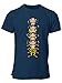Produktbild clothinx Herren T-Shirt Lucky Luke  The Daltons Line Navy Größe XL