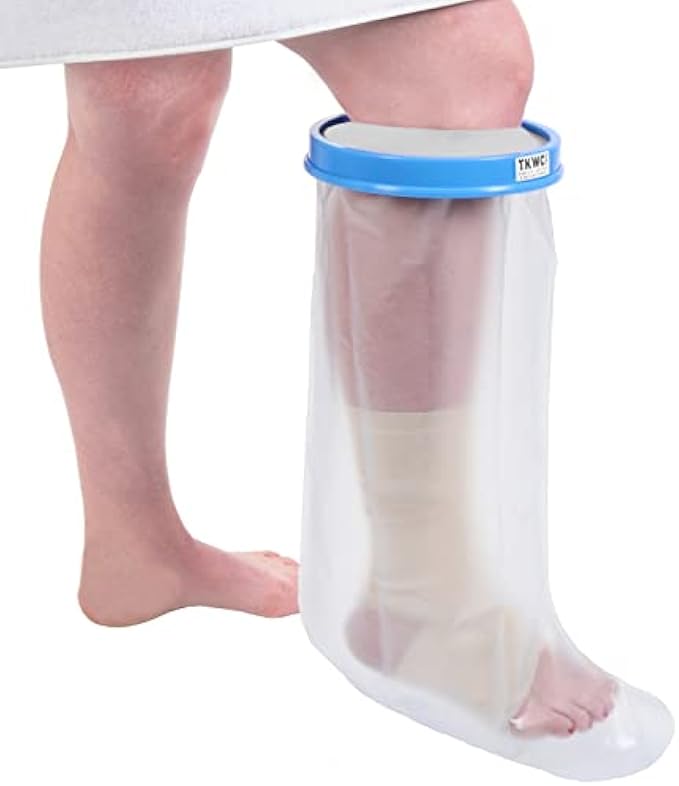 TKWC INC Water Proof Leg Cast Cover for Shower - #5738 - Watertight Foot Protector