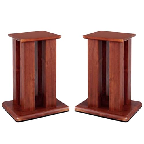 Speaker Stands Surround Stands Floor Stands Solid Wood Floor Stands Wooden Speaker Stands Modern Minimalist Design Stands Stable, Drop-Resistant High Load Capacity