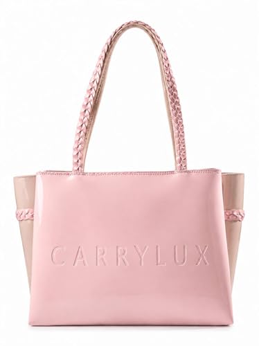 Image of Carrylux Large Capacity Croco Pattern Tote Bags For Womens Big Purses And Handbags Ladies Big Shoulder Bag