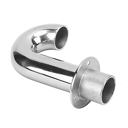 Acouto 1.4In Gooseneck Vent Pipe Door Window Vent Tube Fitting Connector 316 Stainless Steel For Marine Boat Fuel-Transfer-Tanks #TOP6