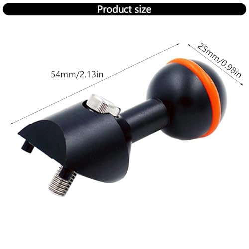 Junta de repuesto para Z330 Z240 con adaptador de linterna y base de brazo buceo 7