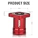 NIBBI Coleman Intake Manifold,Fit for Coleman b200 ct200u bt200x Predator 212 Engine Performance Parts Go Kart Mini Bike (Red)
