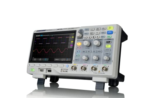 Siglent Technologies Sds1204X-E 200Mhz Super Phosphor Digital Oscilloscopes 4 Channels 1 Gsa/S 14 Mb Grey #TOP3