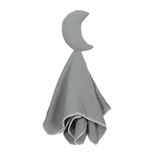 Toalla de saliva para bebé, babero de alimentación para bebés, calmar, toalla de lactancia con sonido, 15 x 15 pulgadas
