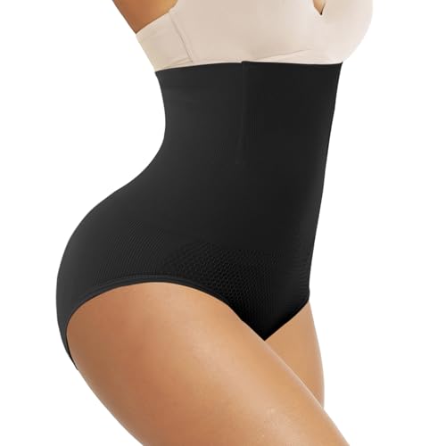 Image of Werena Tummy Control Shapewear Underwear for Women High Waisted Body Shaper Panties Shaping Briefs