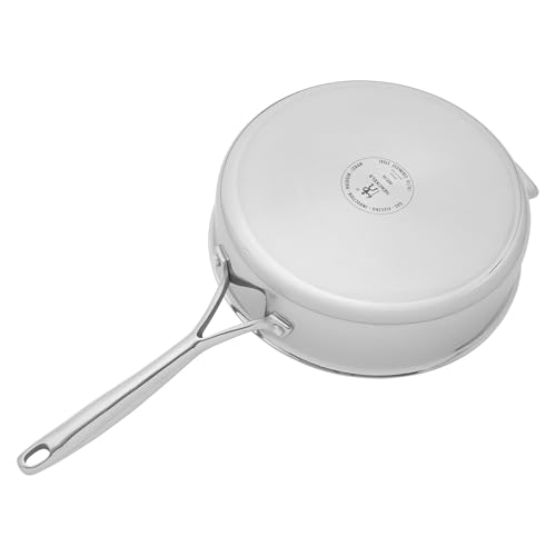 HENCKELS Paradigm 4-qt Saute Pan with Lid, Stainless Steel Nonstick Deep Saute Pan with Helper Handle, 3-Ply Clad Base for Induction Cooktop, Oven & Dishwasher Safe by HENCKELS - Image 5