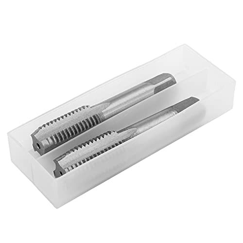 Utoolmart メトリックタップ ねじ切りタップ スレッドミルタップ テーパタップ M16 全長90mm スレッド長さ32mm 高速度鋼HSS 手回し ねじ切りタップ テーパータップ ネジスレッド プラグ パイプ 1セット5個入り