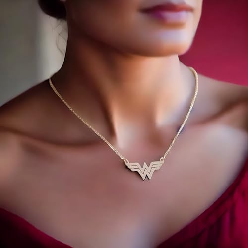 Tapp Collections Stainless Steel Superhero Pendant Necklace3