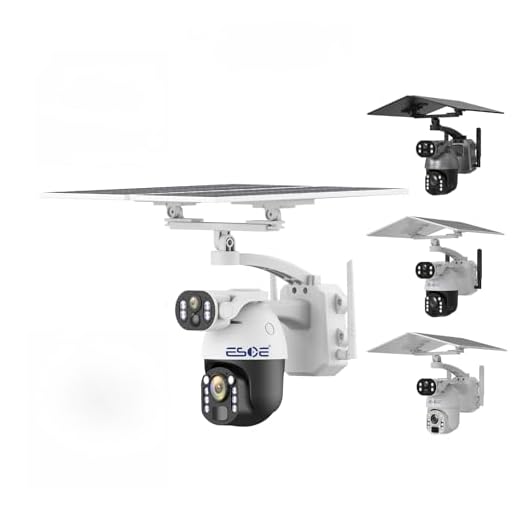 Advanced Solar Security Dual Lens Camera