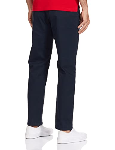 Image of Marks & Spencer Men's Regular Casual Pants (T17 6612M Green 34)