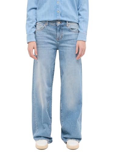 MUSTANG Damen Style Medley Wide Leg Jeans, Blau, 26W / 34L EU Blau – Ansicht 1